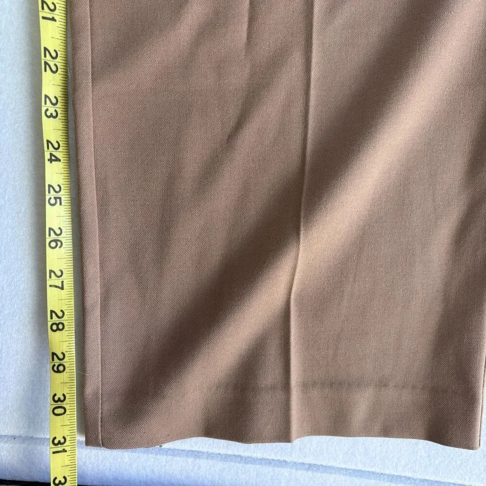 Rails Marnie Trouser Pant Women's 6 Camel Tan Wide Leg Preppy Pleated NWT